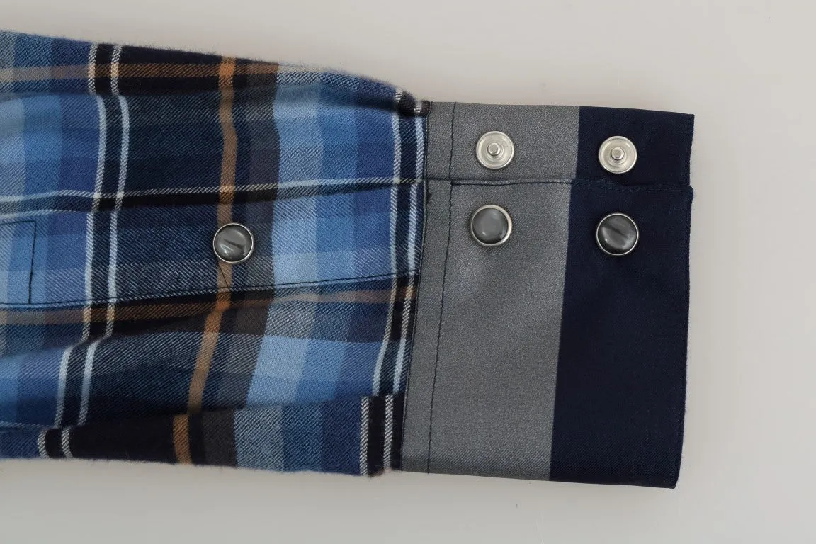 Multicolor Cotton Knight Slim Fit Shirt