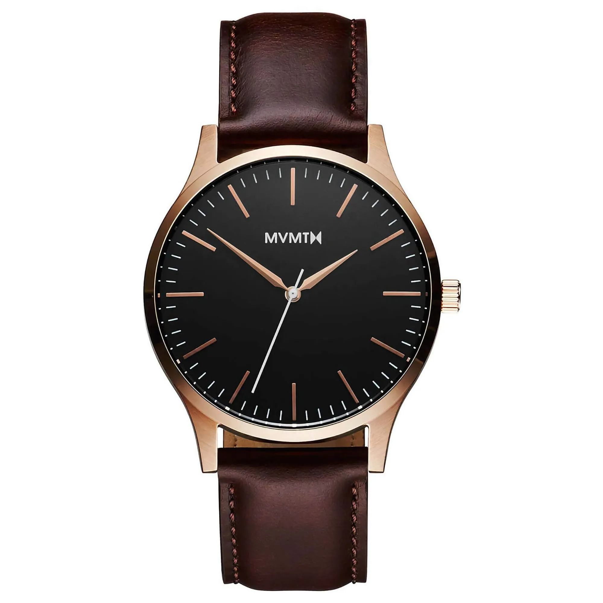 MVMT 40 Series Brown Leather Men's watch