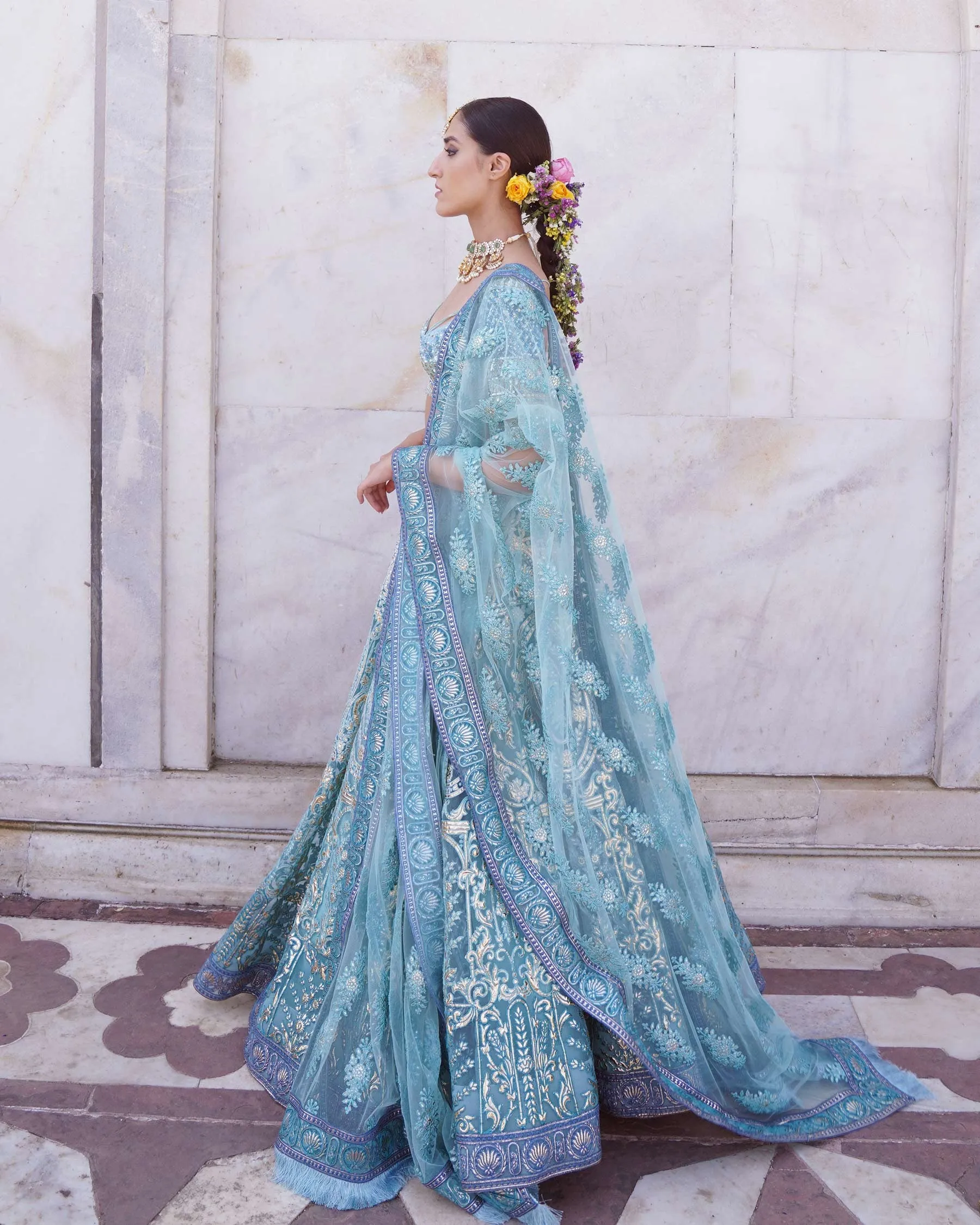 NATASHA BRIDAL LEHENGA SET