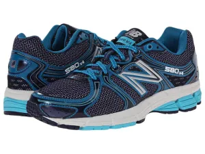 New Balance Womens W580NP4 Lace Up Running Shoes W580NP4-322 Blue 7.5B