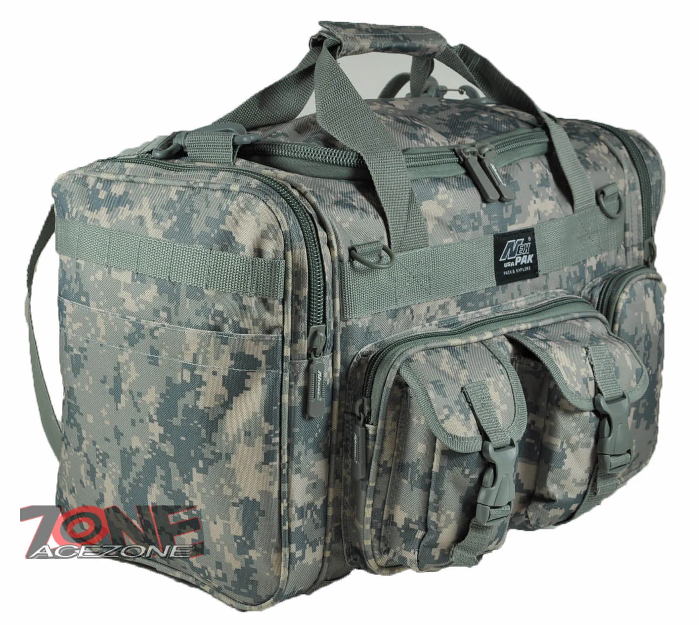 Nexpak USA 18" Duffel Bag Camping Hunting Outdoor Travel TF118 ACU CAMO
