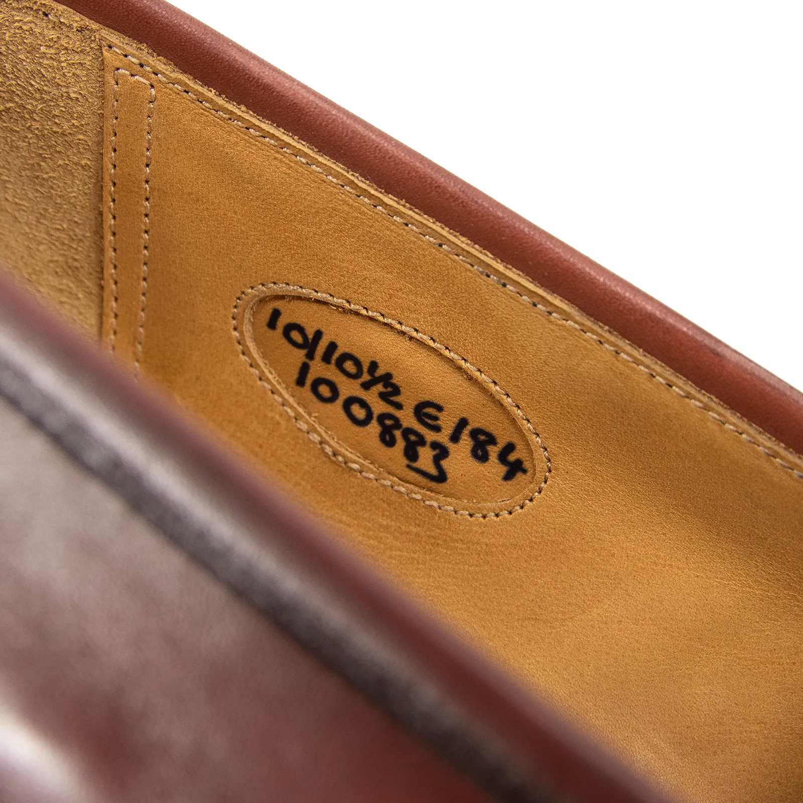 NIB $1390 Edward Green Piccadilly E184 Burgundy Antique Penny Loafers 10.5US