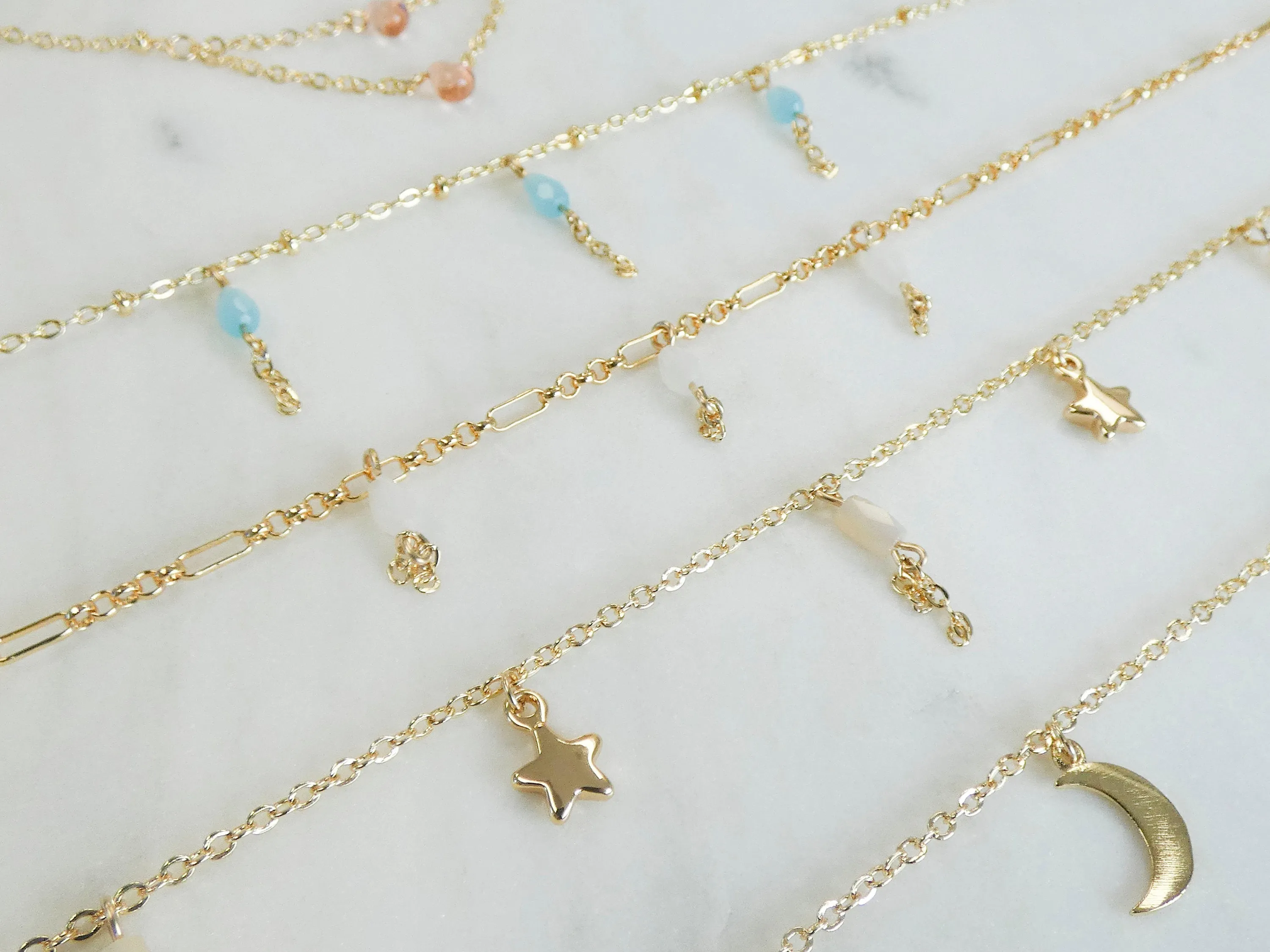 Nicolette Beaded Tassel Necklace