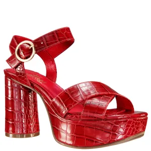 NOTE-REAL RED MOCO CROCO