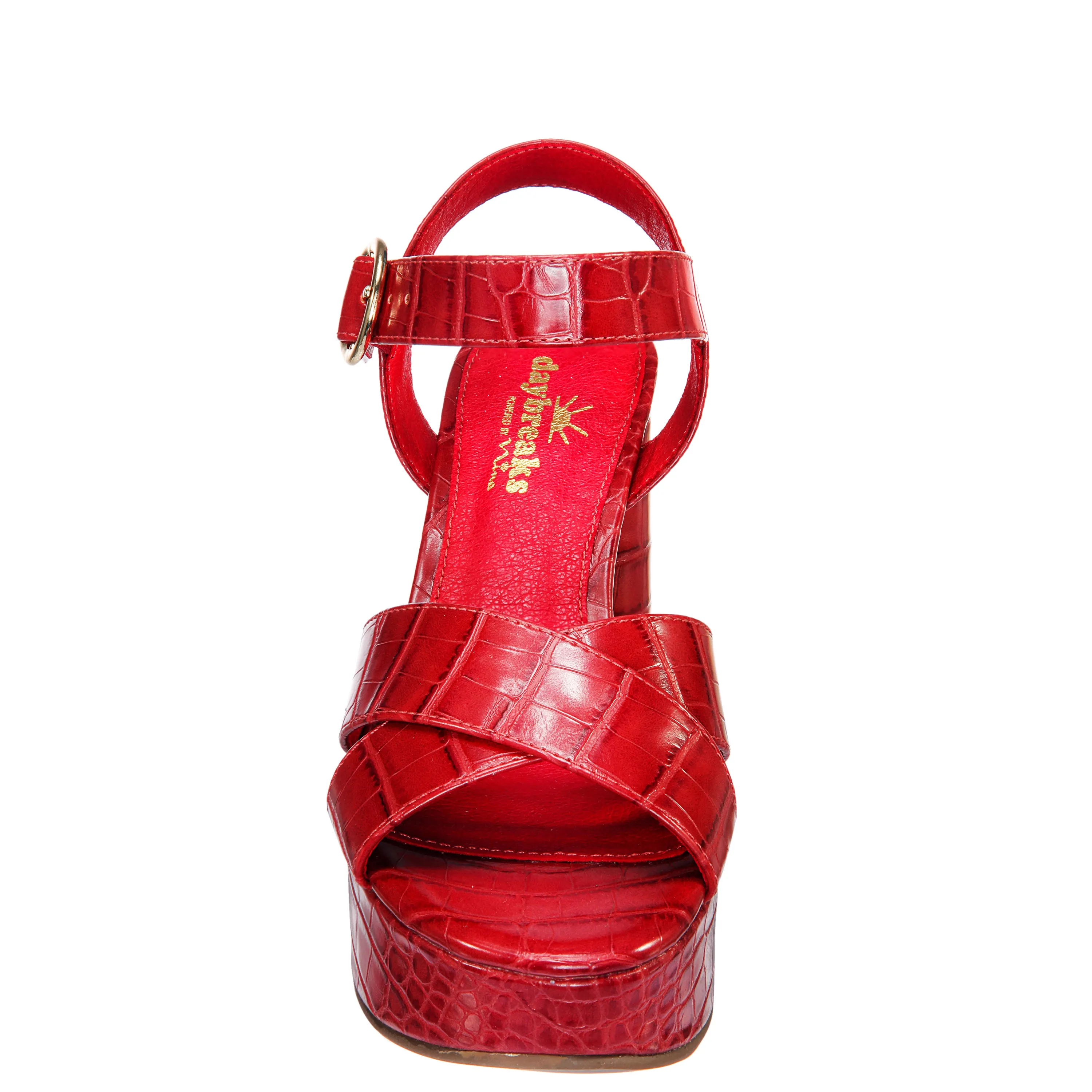 NOTE-REAL RED MOCO CROCO