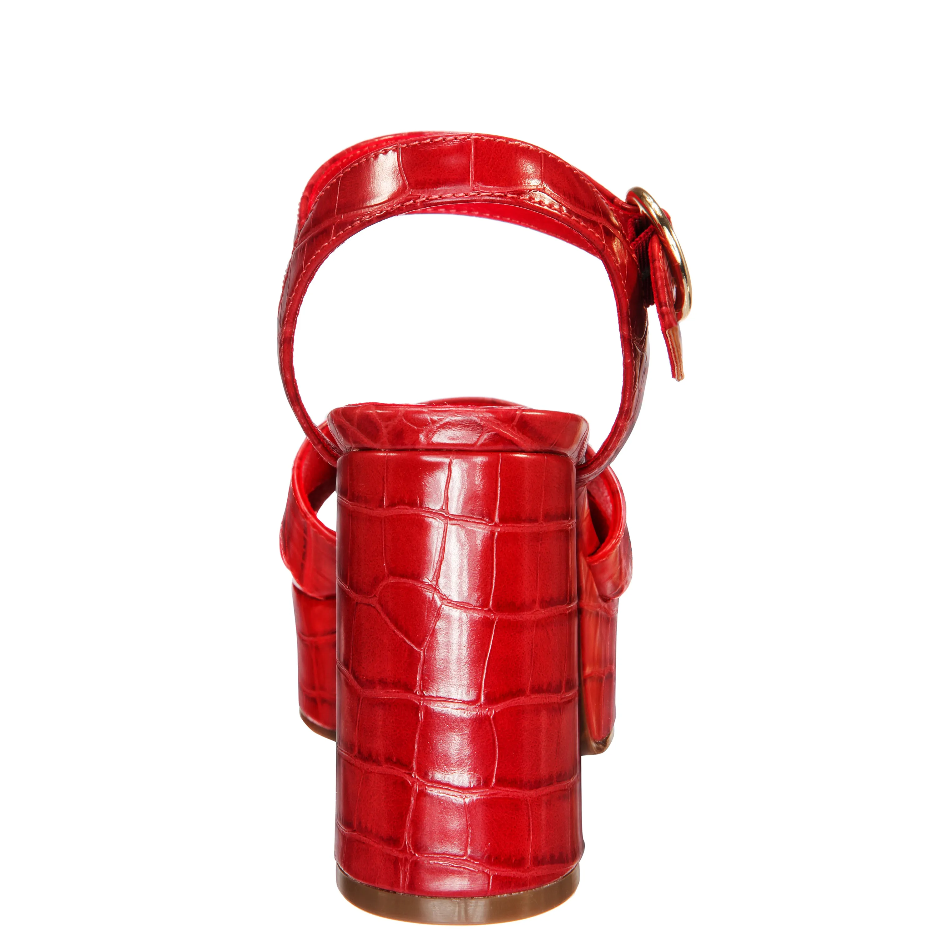 NOTE-REAL RED MOCO CROCO