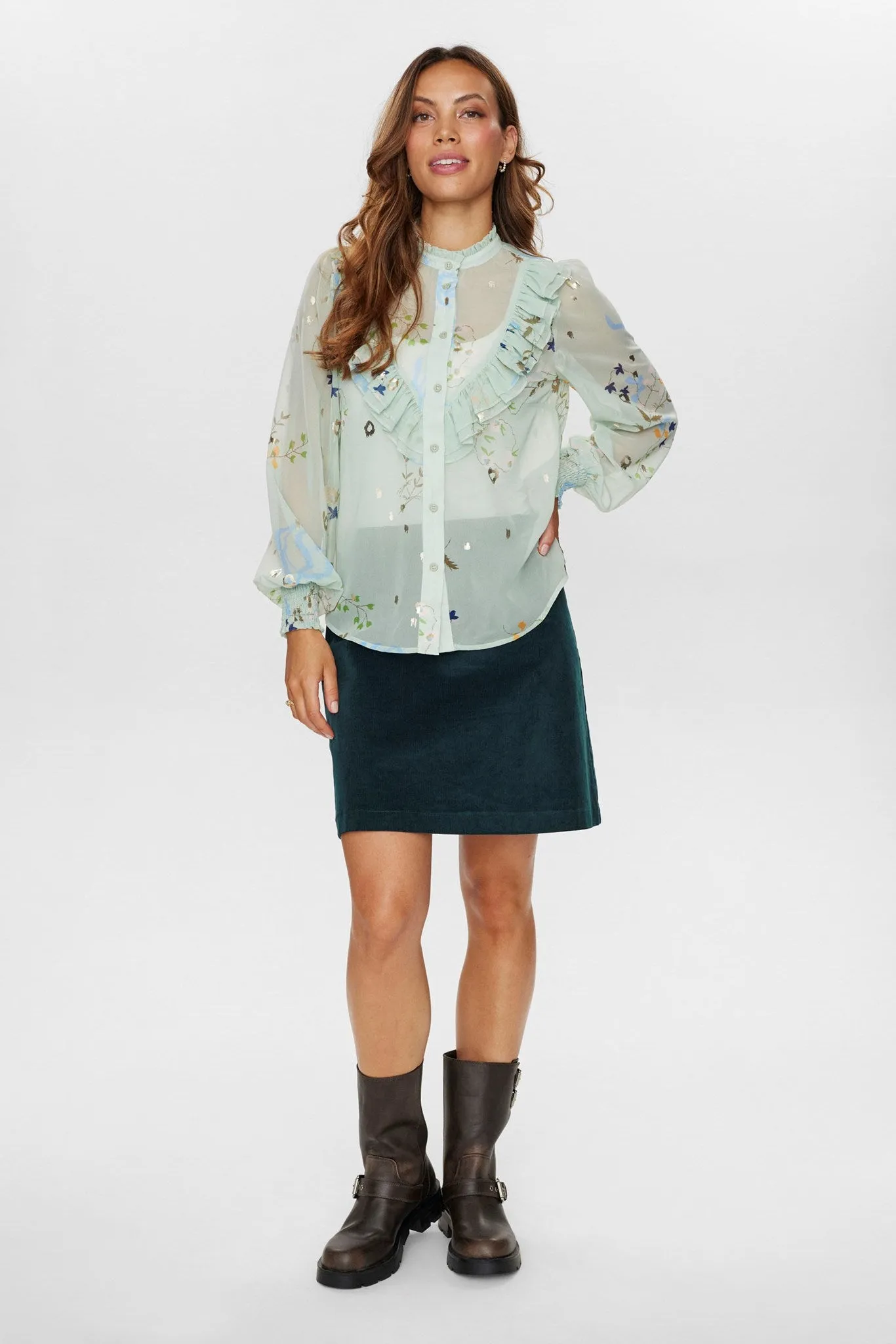 NUKYNDALL SHIRT - Sea Foam