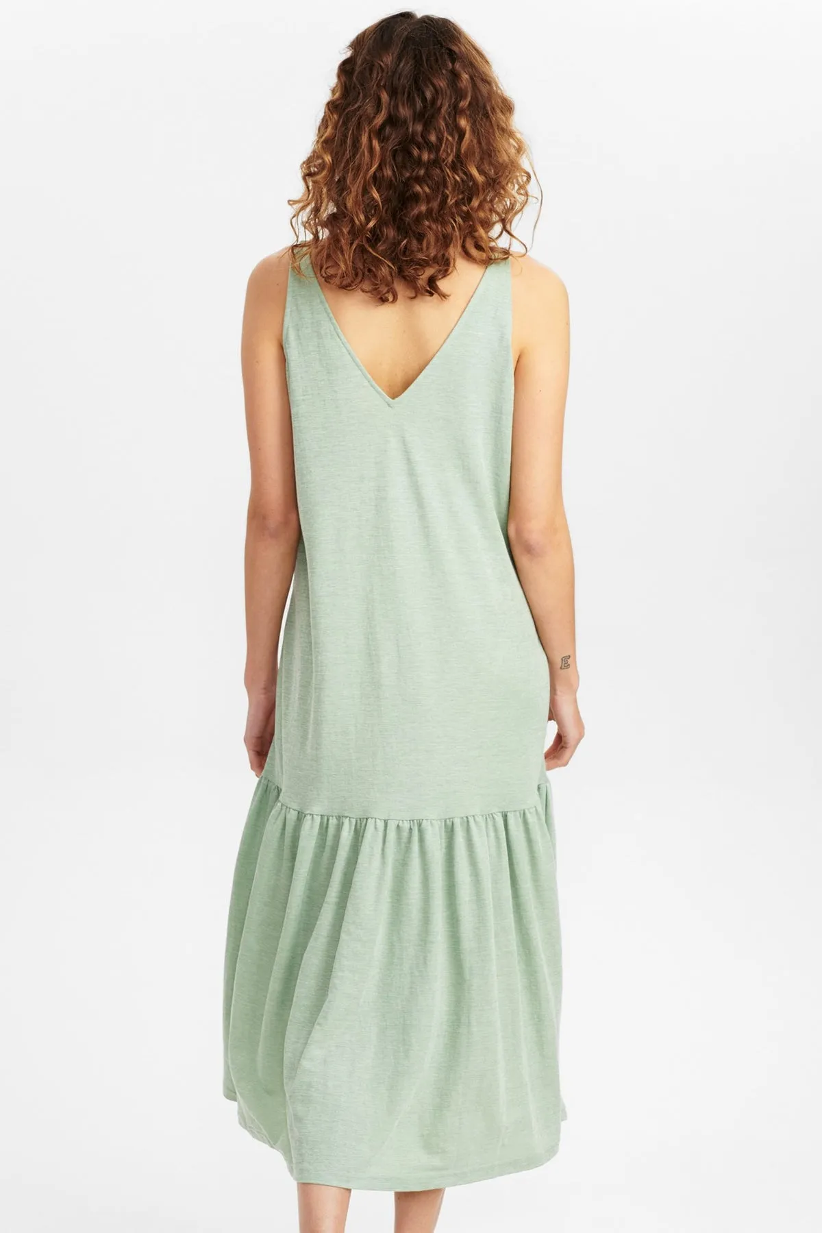 Numph Domino Dress in Sea Foam