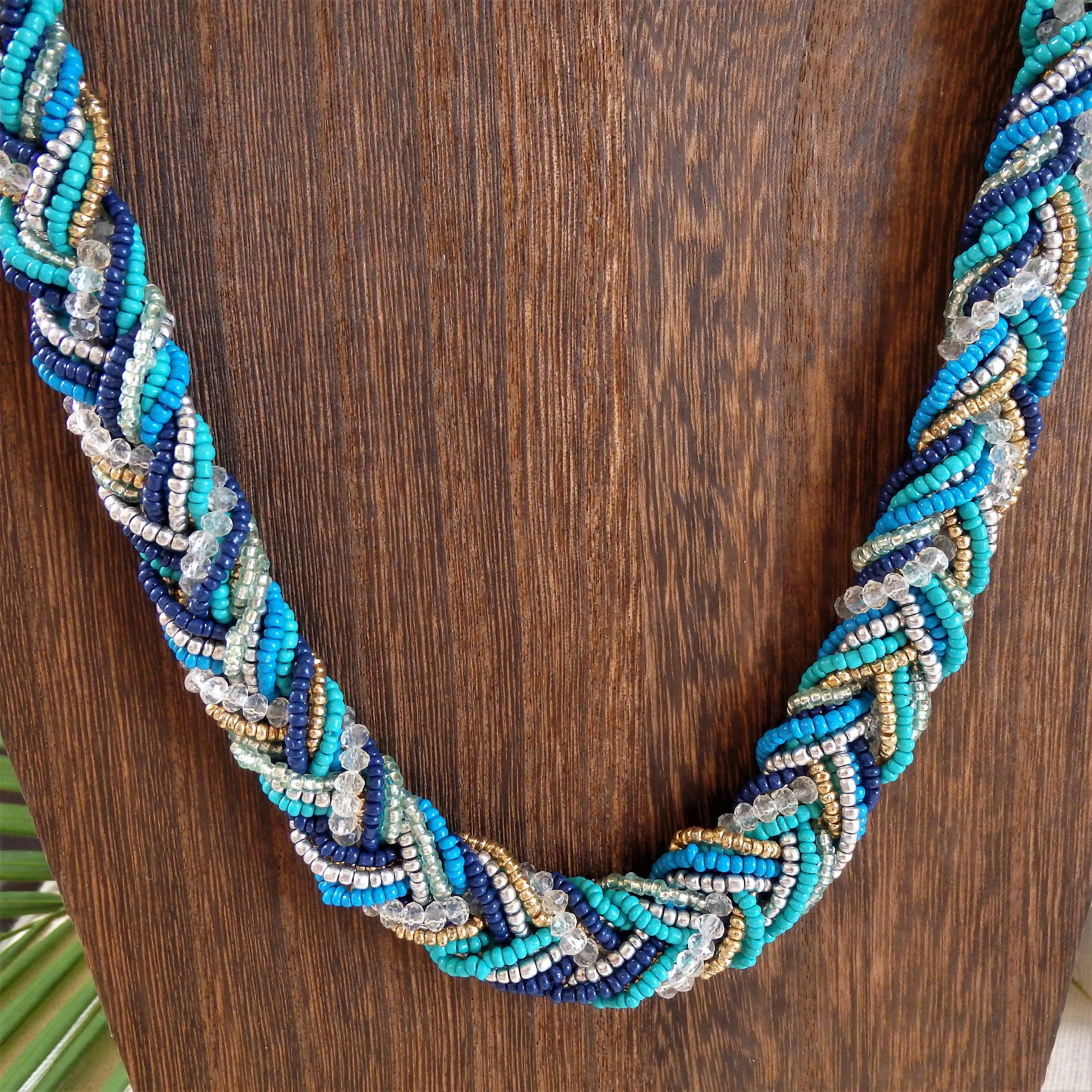 Oasis Turquoise Bead Necklace Set