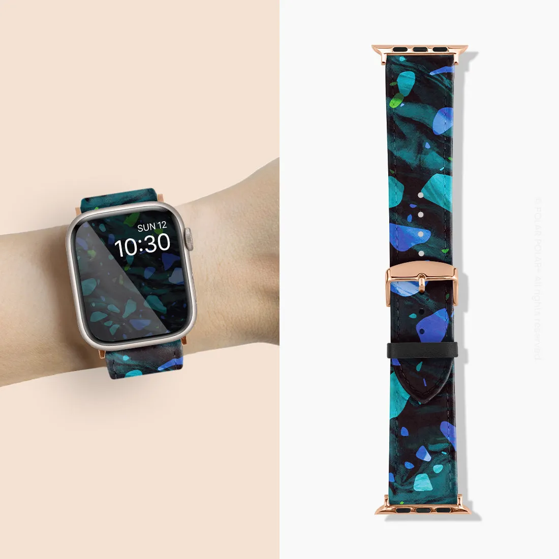 Ocean Terrazzo Gem - Apple Watch Band
