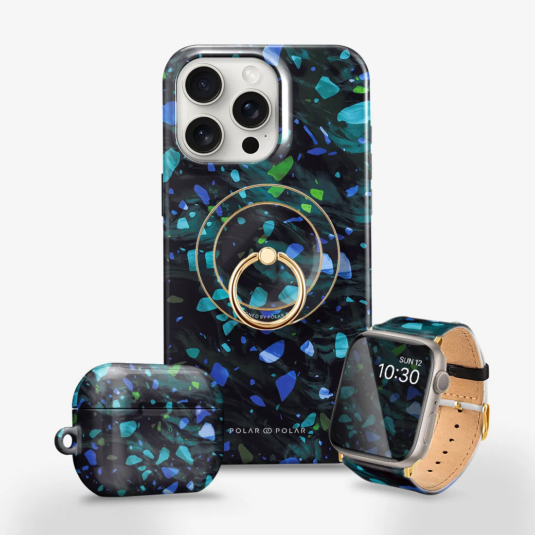 Ocean Terrazzo Gem - Apple Watch Band