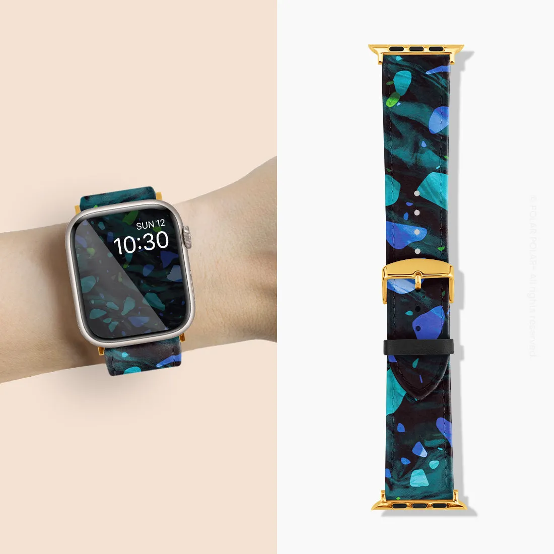 Ocean Terrazzo Gem - Apple Watch Band