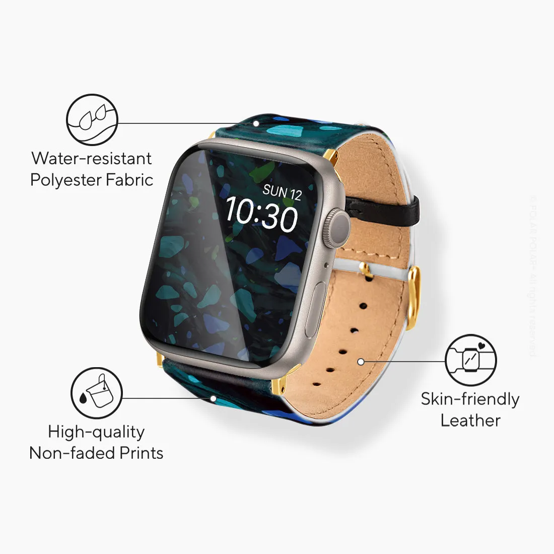 Ocean Terrazzo Gem - Apple Watch Band
