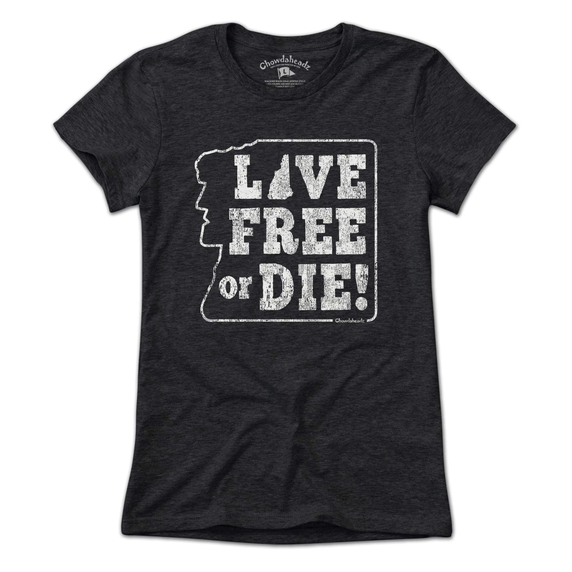 Old Man Live Free Or Die T-Shirt