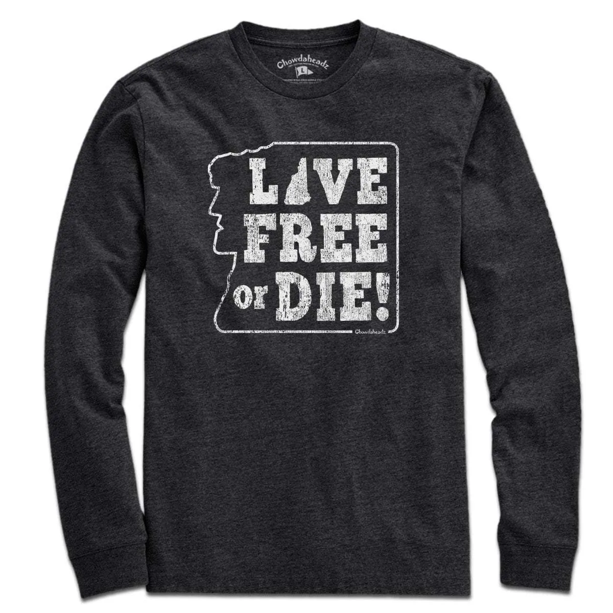 Old Man Live Free Or Die T-Shirt