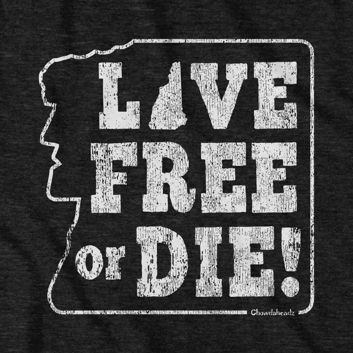 Old Man Live Free Or Die T-Shirt