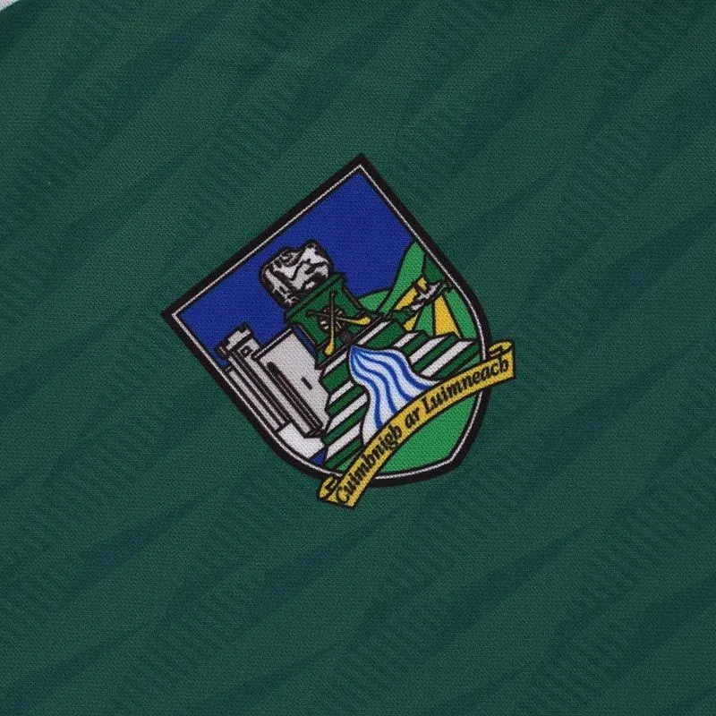 O'Neills Limerick Training Jersey Bottle Green / White