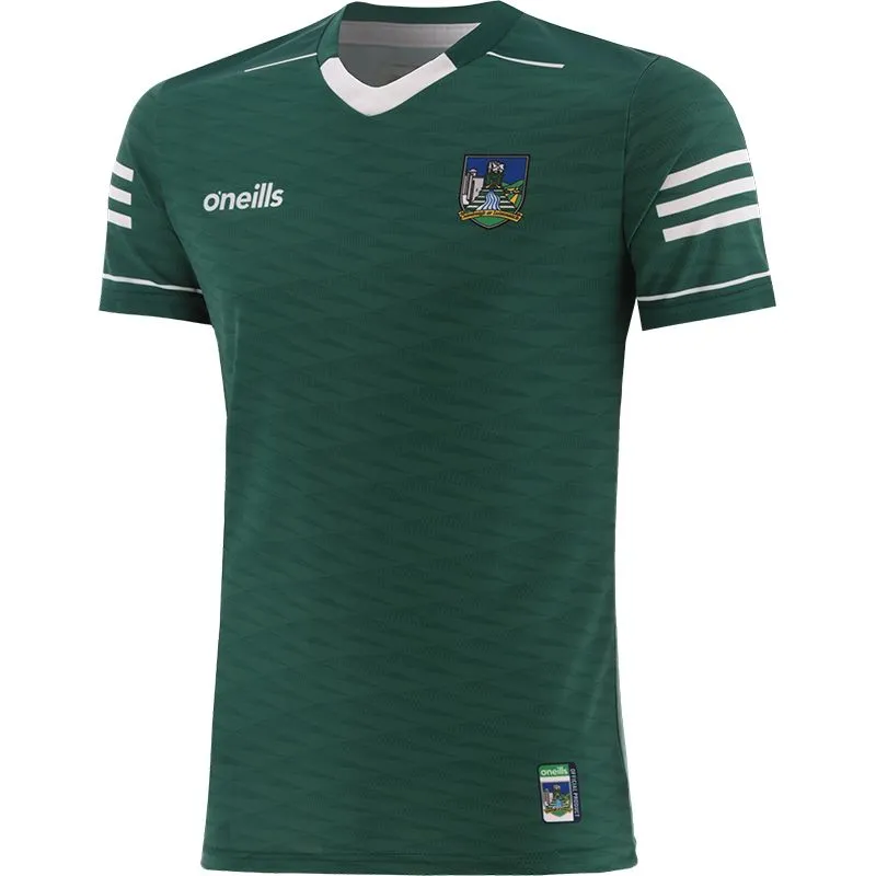 O'Neills Limerick Training Jersey Bottle Green / White