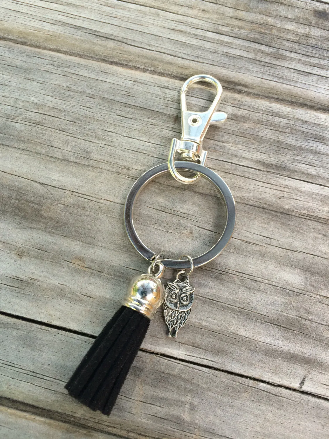 Owl Tassel Keychain