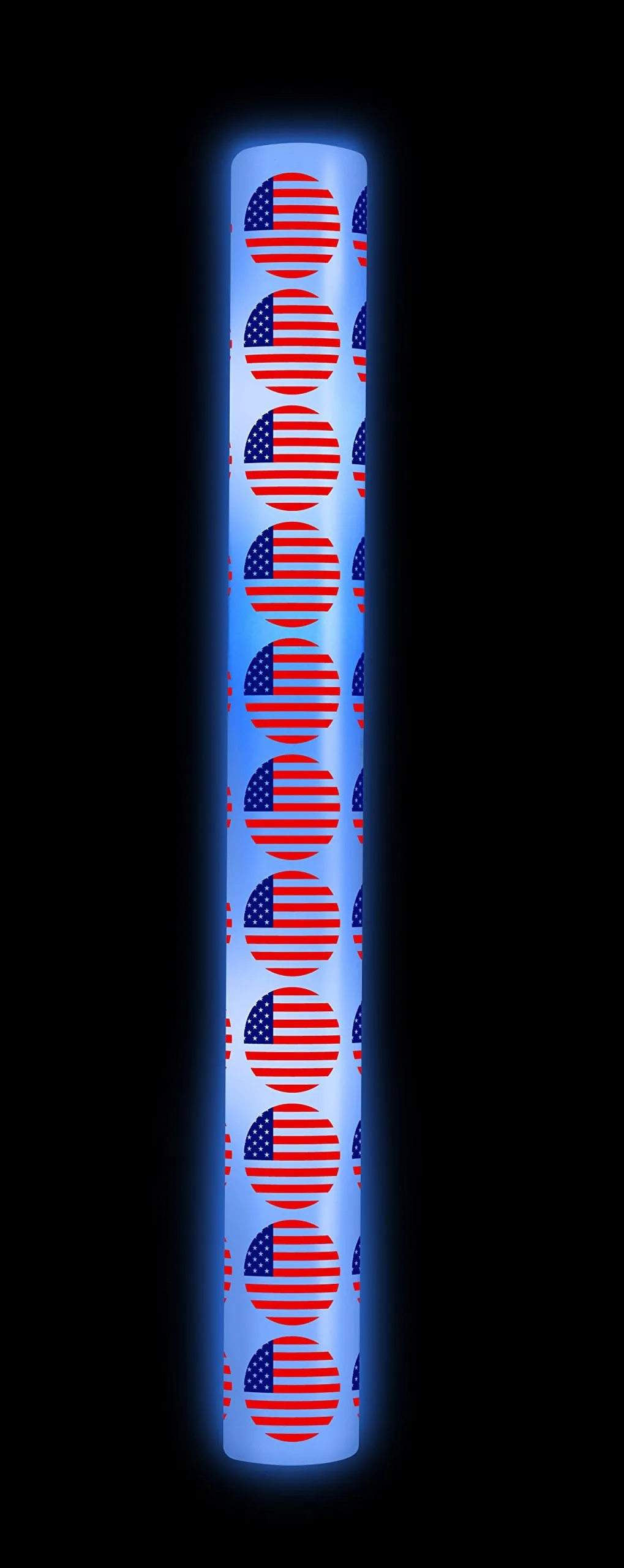 Patriotic Light Up Foam Baton Set