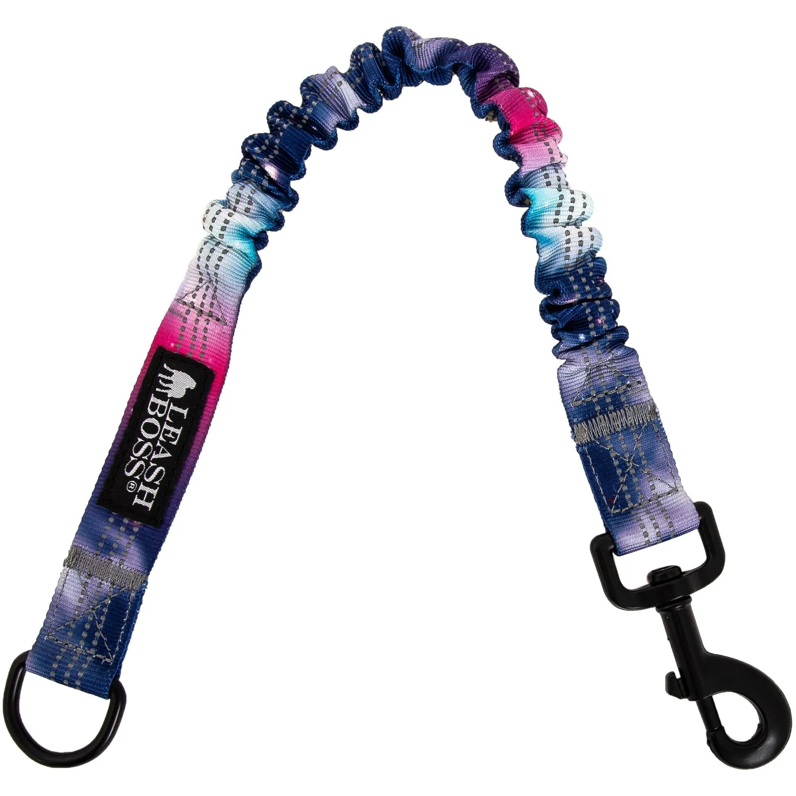 Patterned 18" Shock Absorbing Bungee Leash Extender - Pattern Collection