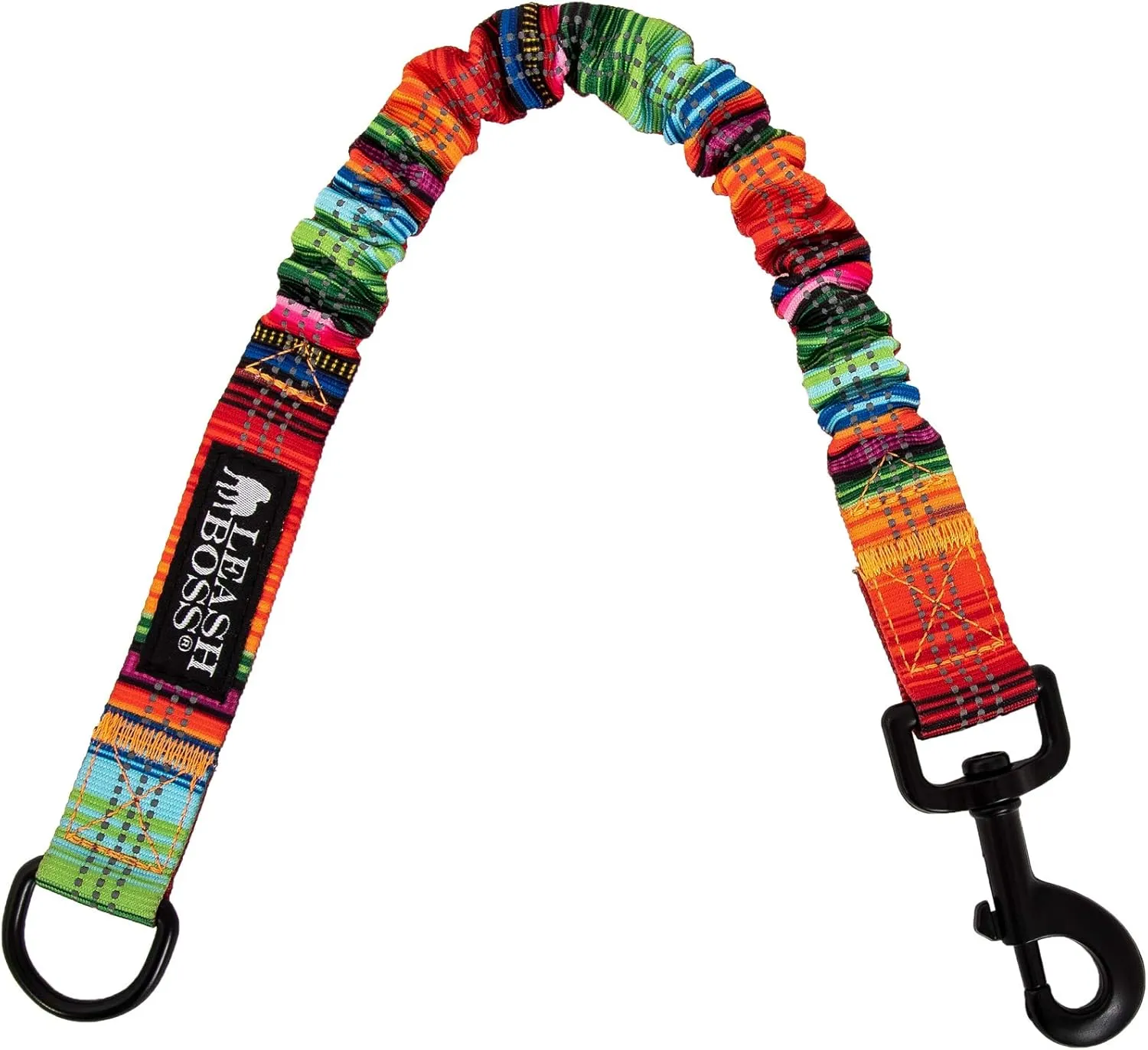 Patterned 18" Shock Absorbing Bungee Leash Extender - Pattern Collection