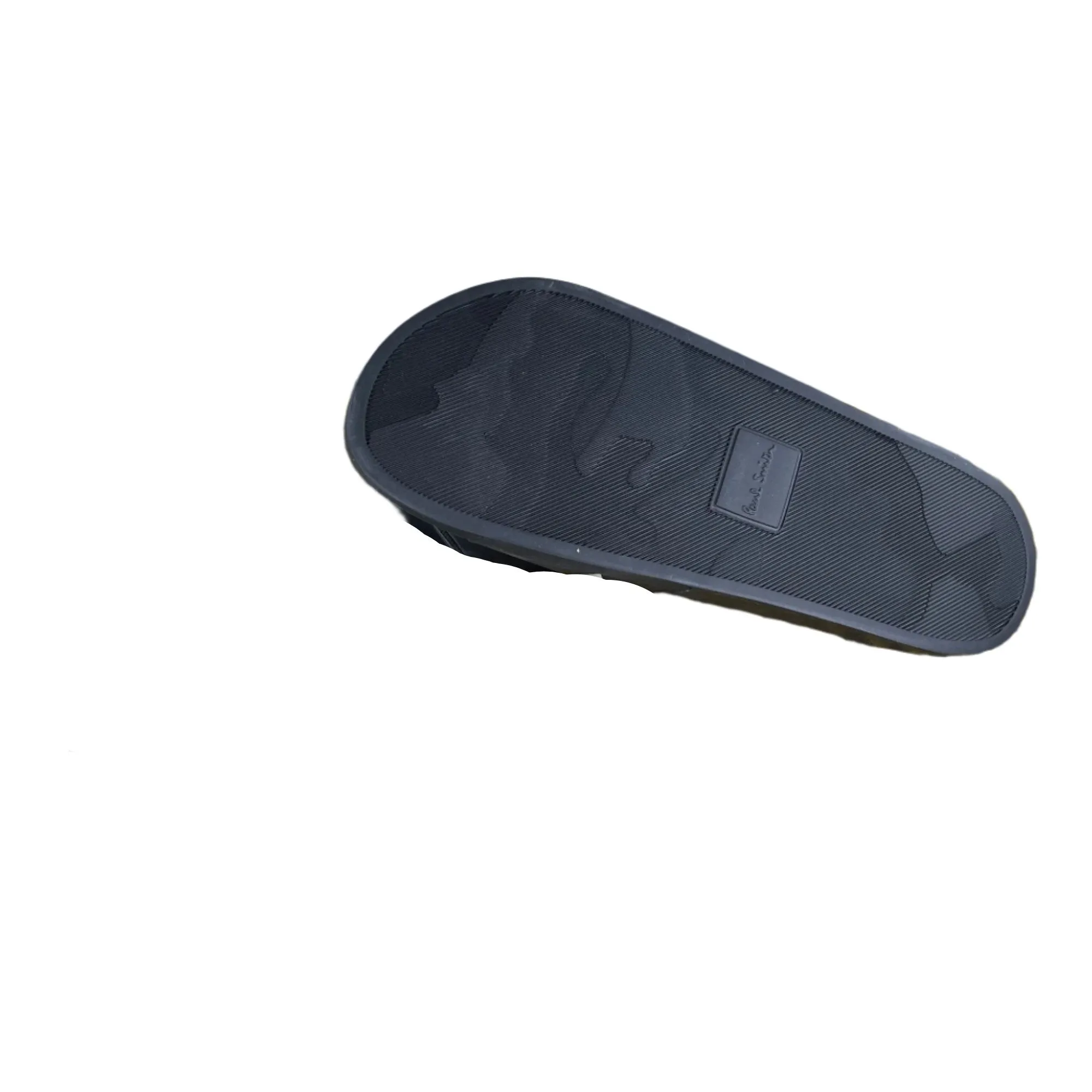 Paul Smith Ruben Printed Black Polyurethane Slides