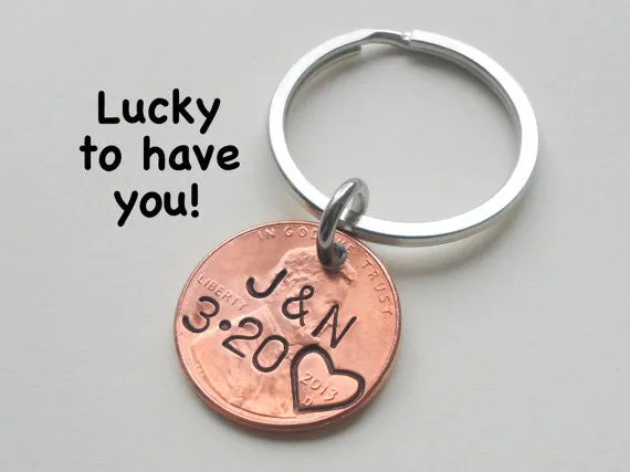 Penny Keychain, Select Year by Jewelry Everyday