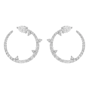 Penny Preville Forward Facing Constellation Hoop Earrings