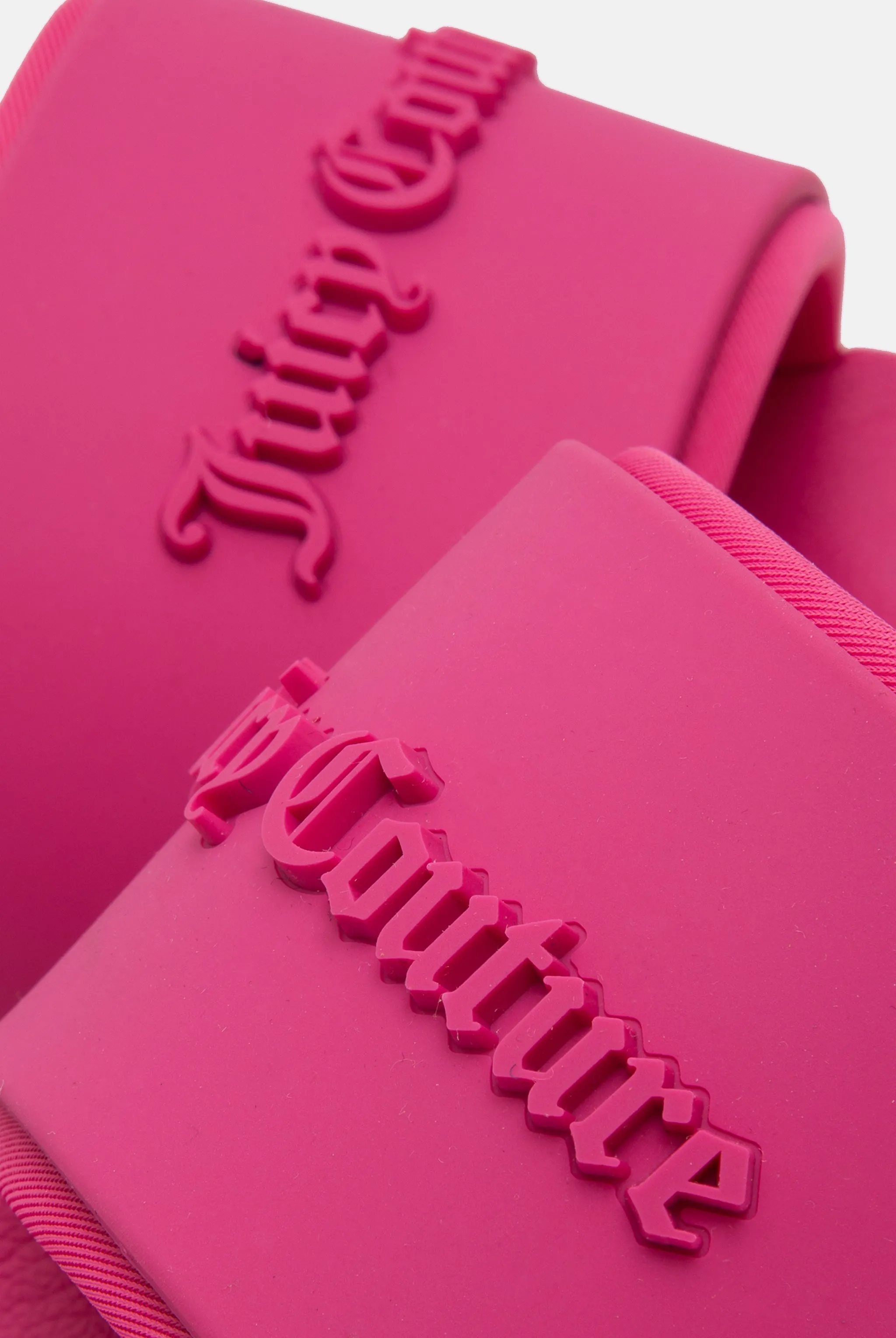 PINK GLO STACKED EMBOSSED SLIDERS