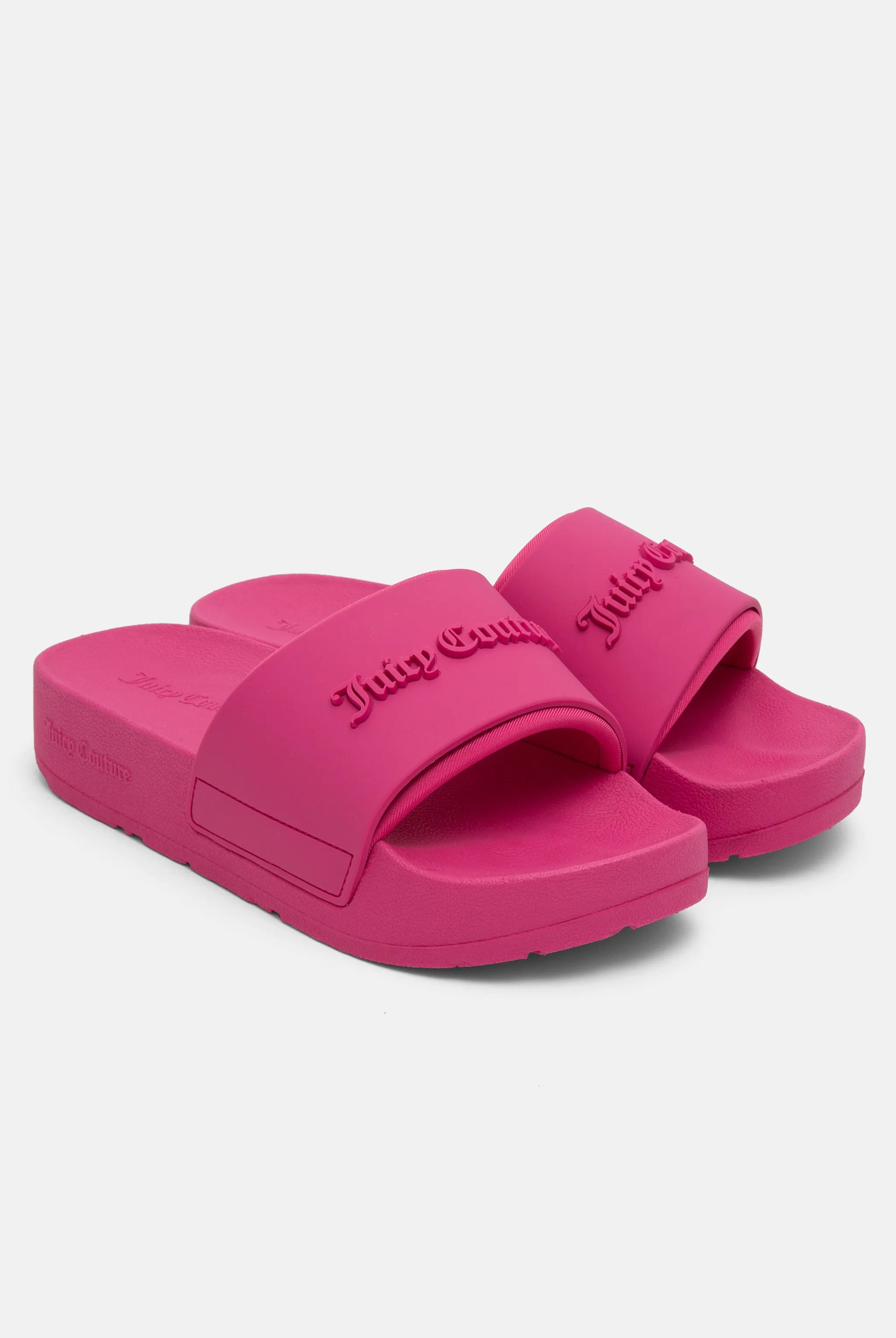 PINK GLO STACKED EMBOSSED SLIDERS