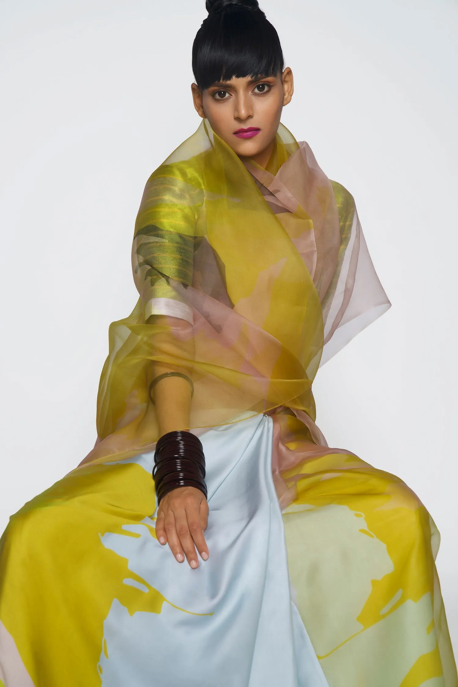 Printed Sari