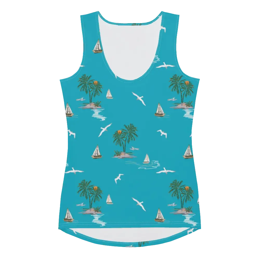 Printed Tank Top_Light Summer