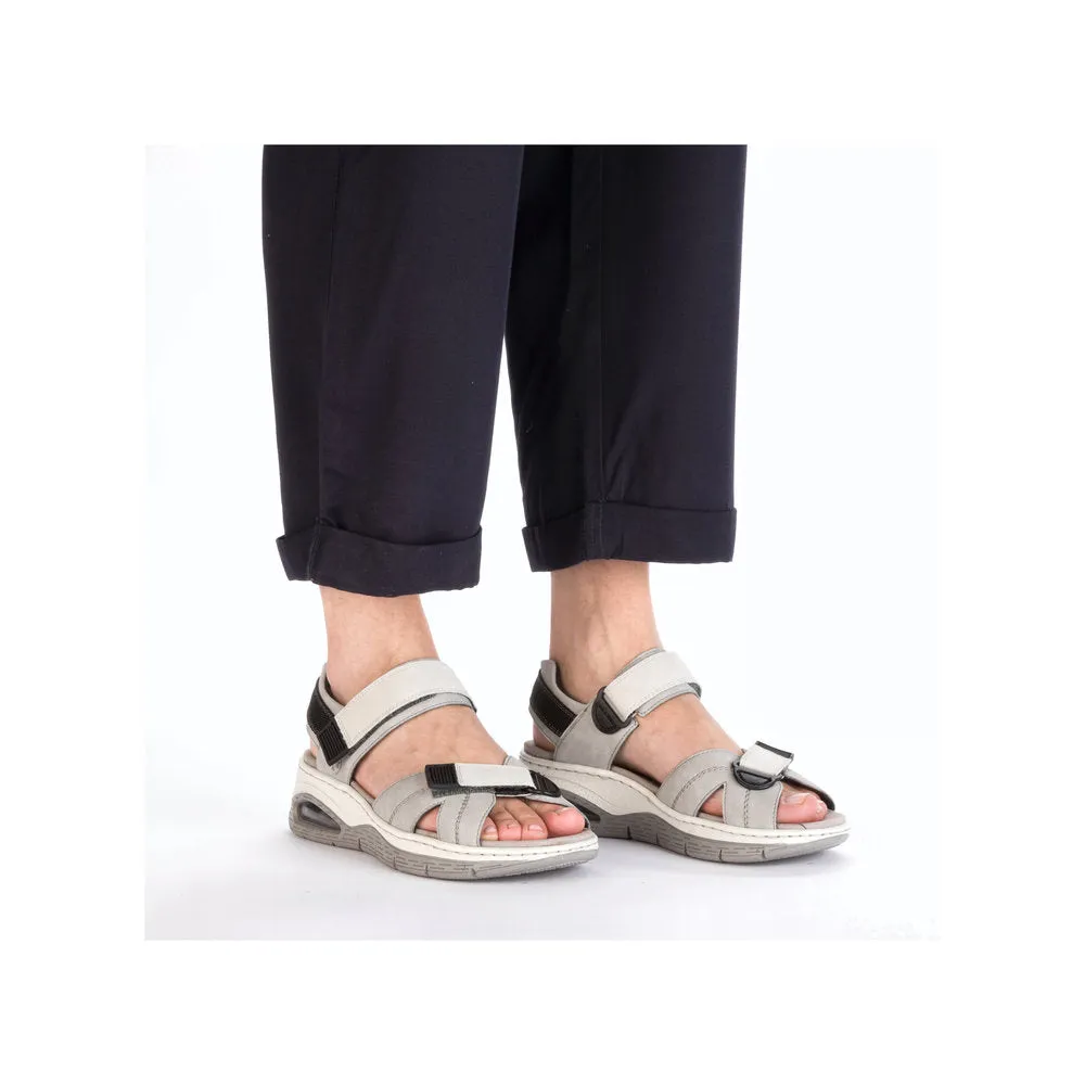 Rieker Walking Sandal Hiking Sandal Cement/Grey