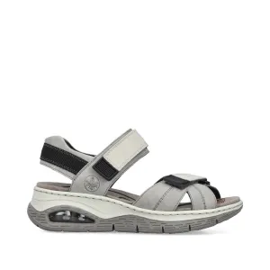 Rieker Walking Sandal Hiking Sandal Cement/Grey