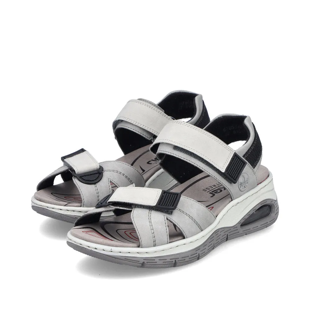 Rieker Walking Sandal Hiking Sandal Cement/Grey