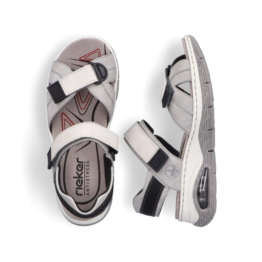 Rieker Walking Sandal Hiking Sandal Cement/Grey