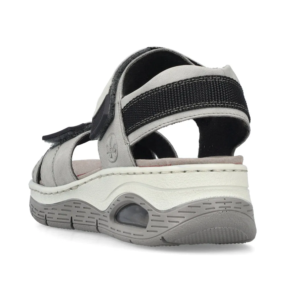 Rieker Walking Sandal Hiking Sandal Cement/Grey