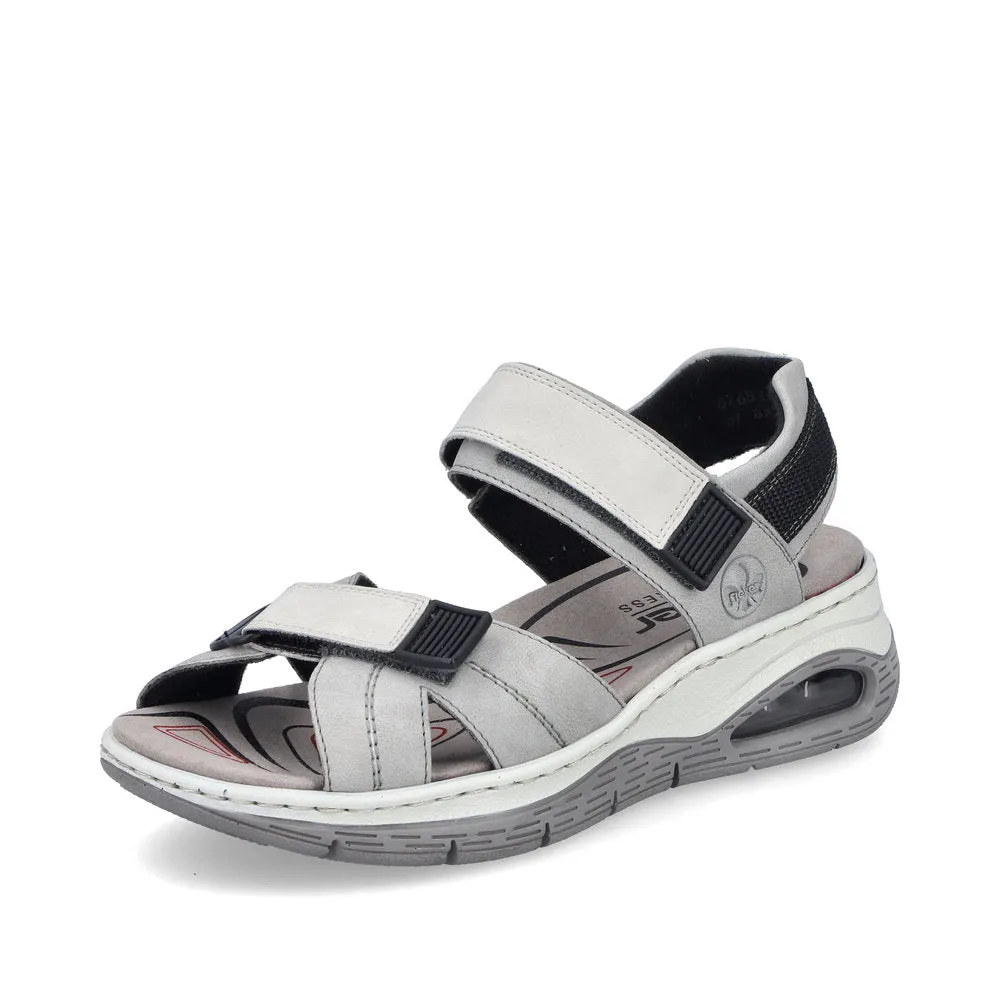 Rieker Walking Sandal Hiking Sandal Cement/Grey