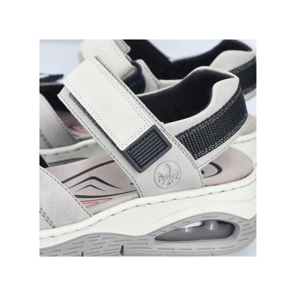 Rieker Walking Sandal Hiking Sandal Cement/Grey