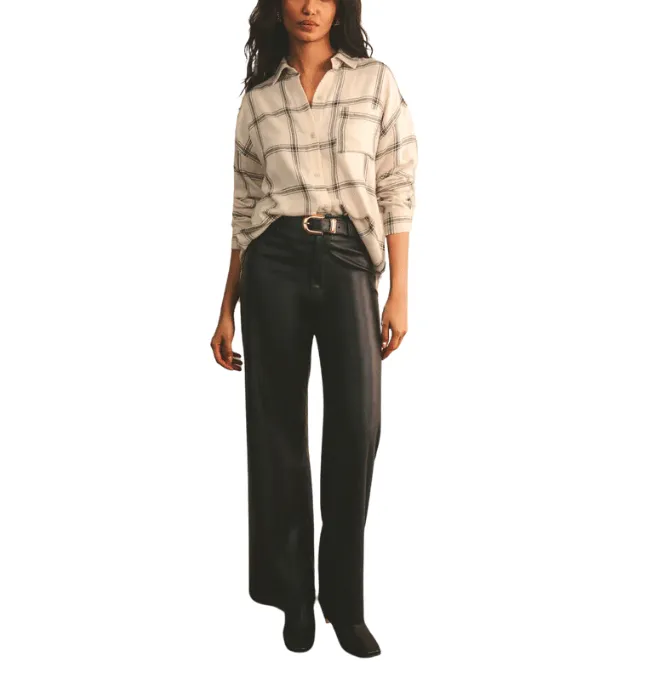 RILYNN FAUX LEATHER PANT