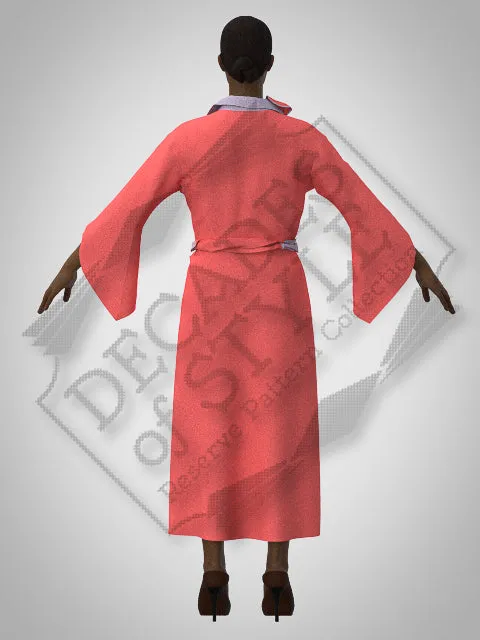 RPC - #D04  1930s Dress with Knotted