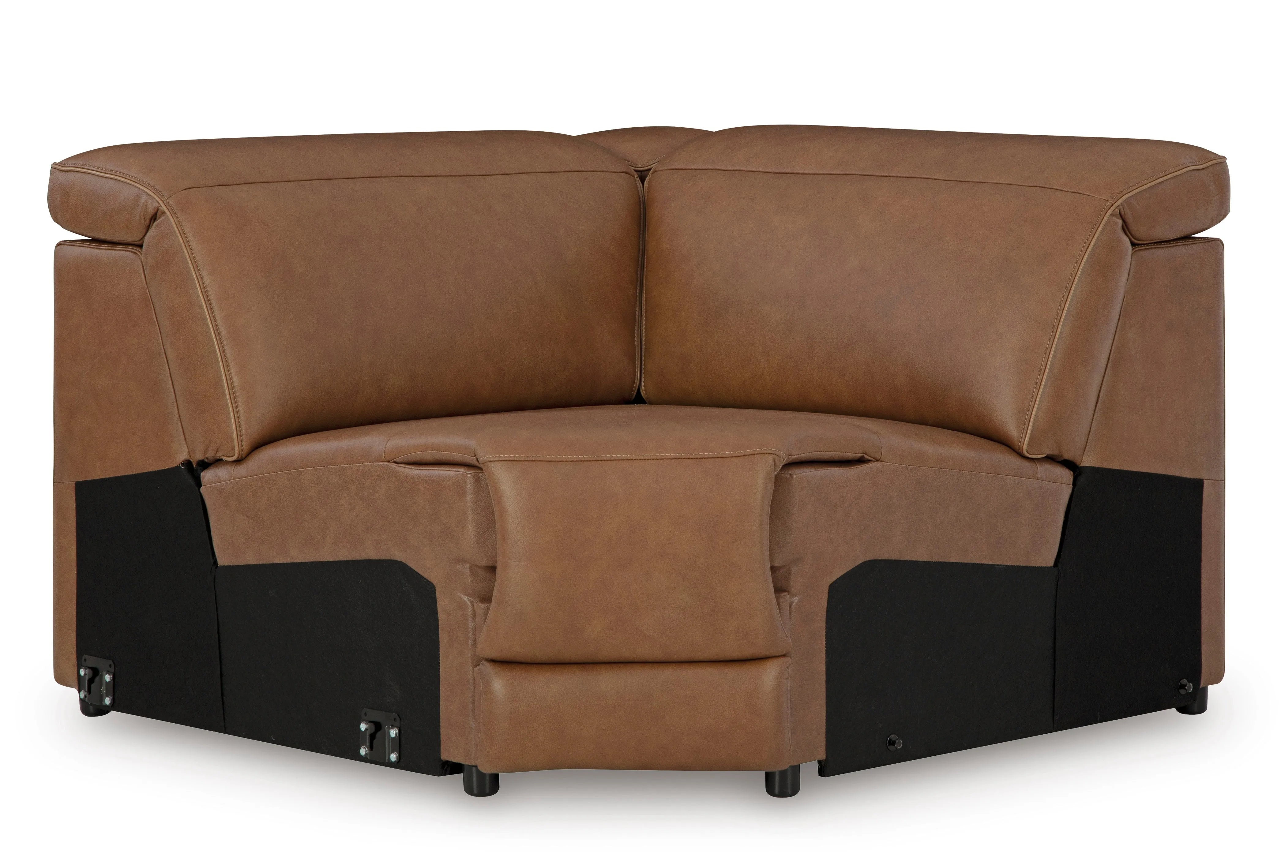 Rylee Leather Corner Wedge