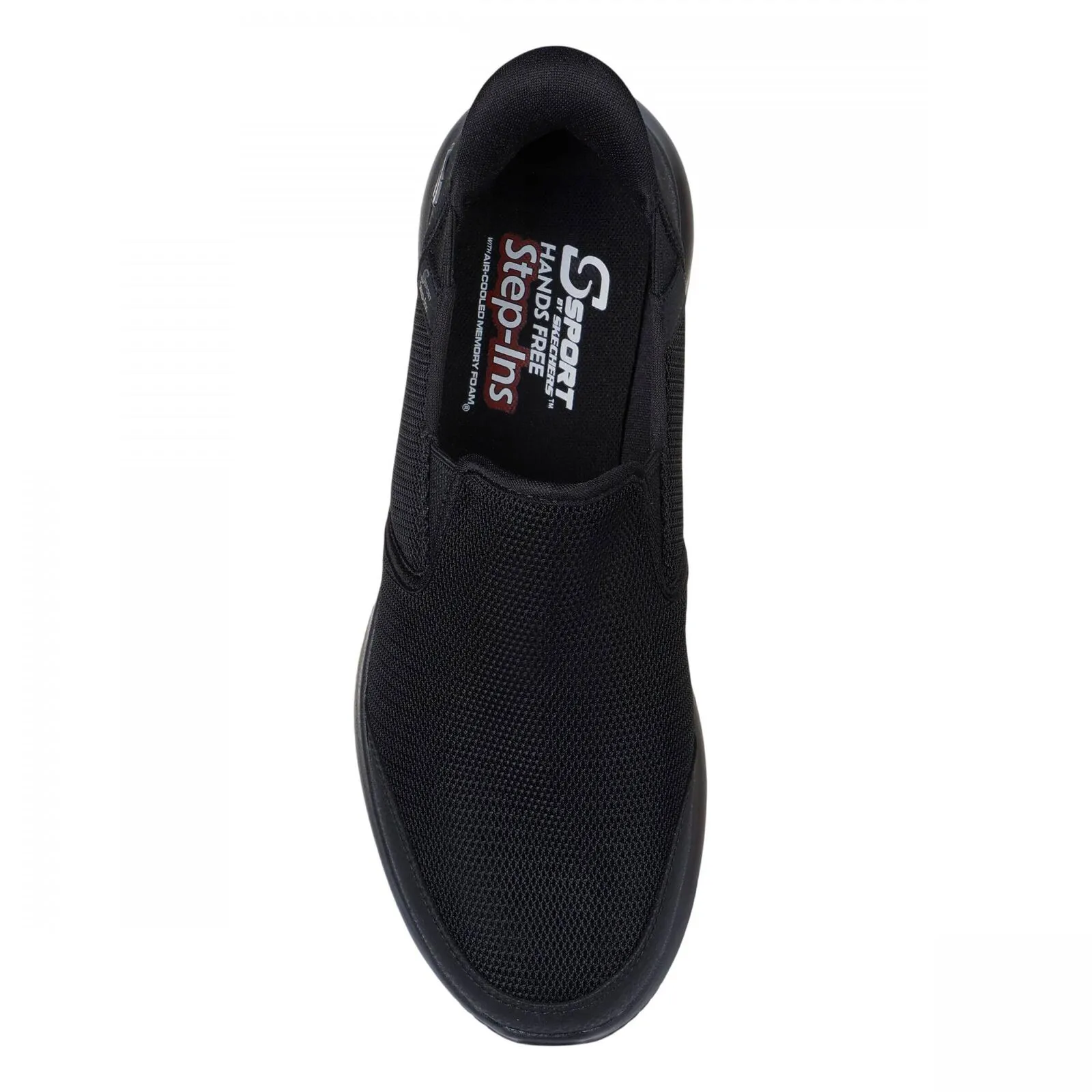 S Sport By Skechers Mens PresleyPull On Low Top Sneakers 90972043 Black 9