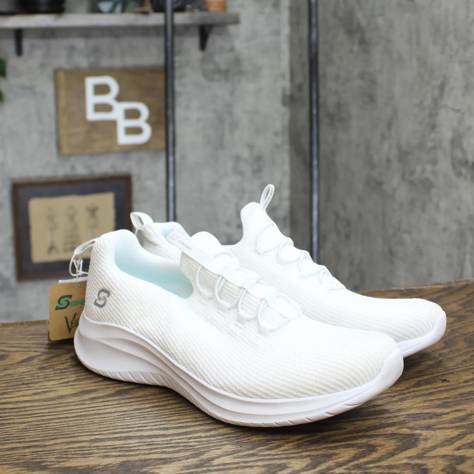 S Sport By Skechers Women's Charlize 2.0 Slip-On Sneakers 89261287 White 9M