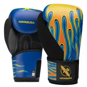 S4 Youth Graphic Boxing Gloves - Flames