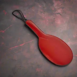 Saffron Vegan Leather Ping Pong Paddle