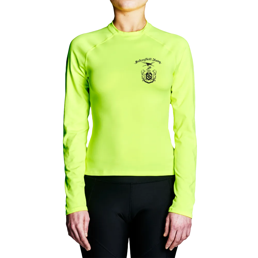 Schuylkill Navy Womens Regatta Long Sleeve Training Top (Lightweight)