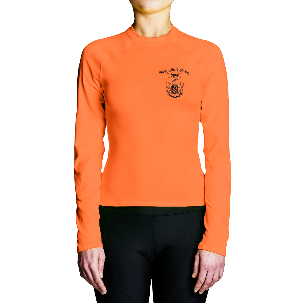Schuylkill Navy Womens Regatta Long Sleeve Training Top (Lightweight)