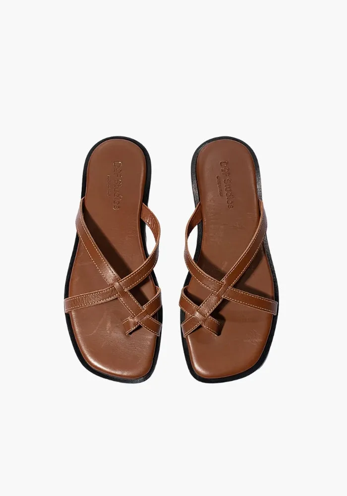 Selena Sandal - Chestnut